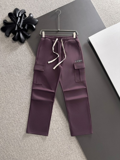 DIOR Men's 25SS Autumn/Winter High-Quality Cargo Pants - Stylish and Comfortable 1 DIOR Men's 25SS Autumn/Winter High-Quality Cargo Pants - Stylish and Comfortable