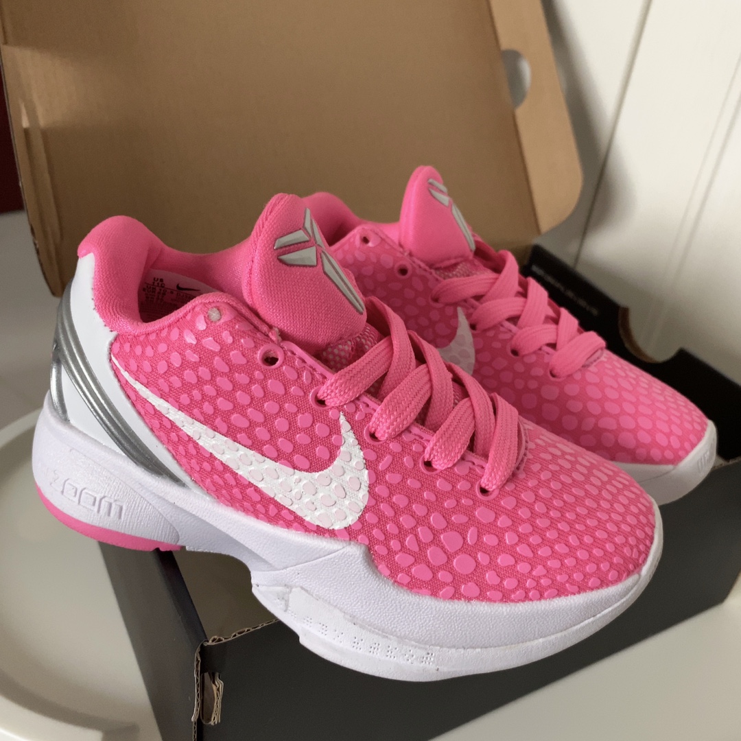 图片[5]-NK 新款科比6代儿童系带篮球鞋 尺码：28-39码 经典科比6代系列🏀 优质面料，透气又舒适☁️ 橡胶耐磨防滑大底，脚感不言而喻✌🏻-选品中心