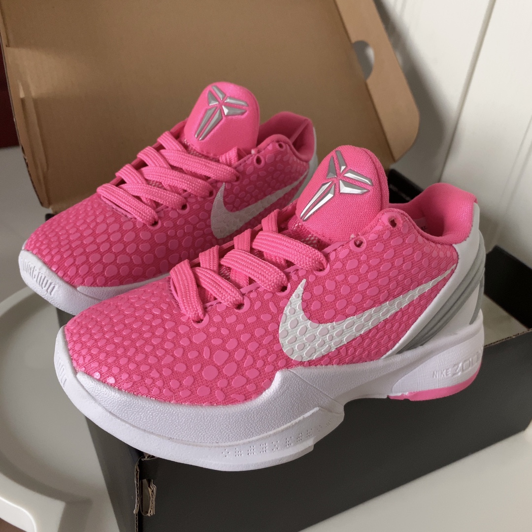 图片[6]-NK 新款科比6代儿童系带篮球鞋 尺码：28-39码 经典科比6代系列🏀 优质面料，透气又舒适☁️ 橡胶耐磨防滑大底，脚感不言而喻✌🏻-选品中心