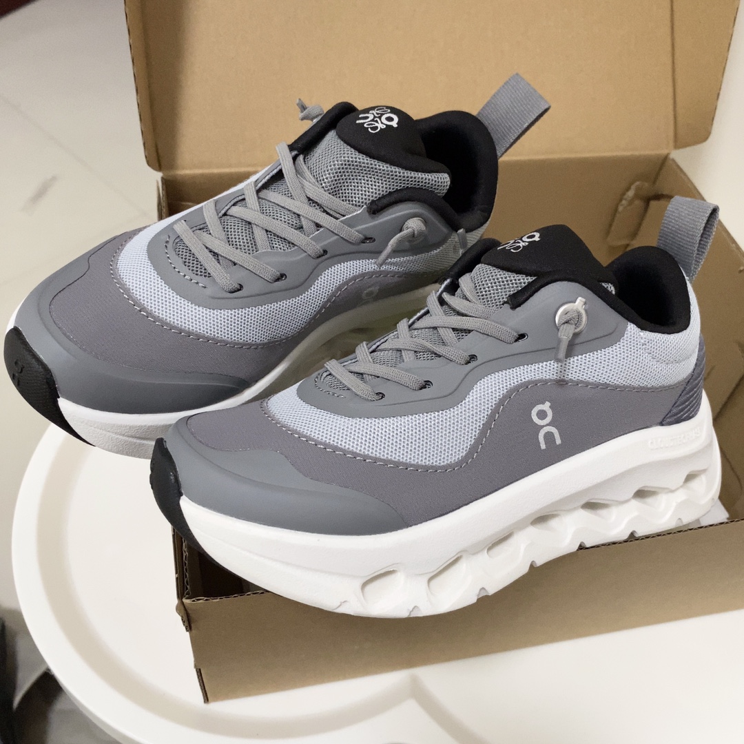 图片[5]-On昂跑儿童运动鞋28-37 免系带穿脱，轻松上脚！Cloud Play泡棉打造的专利鞋底，柔软缓震，轻松实现柔软触地！一款集日常穿搭和训练穿着的宝藏童鞋-选品中心