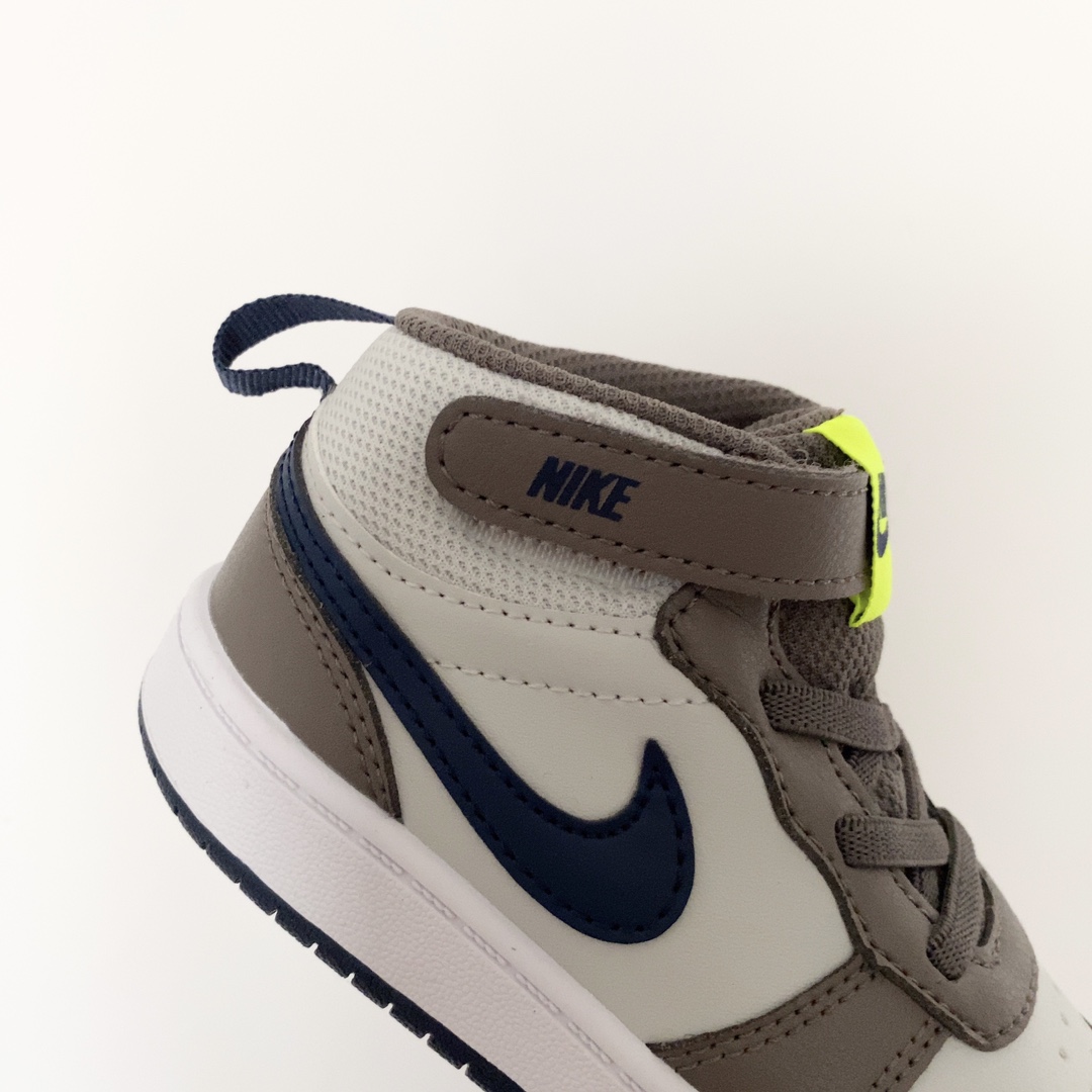 图片[5]-空军高帮工装童鞋22-37码 🔚轻运动设计，防滑耐磨的鞋底，平时小朋友跑跑跳跳也很放心，弹力带魔术贴完全无压力穿脱也方便，真是好看又好穿-选品中心