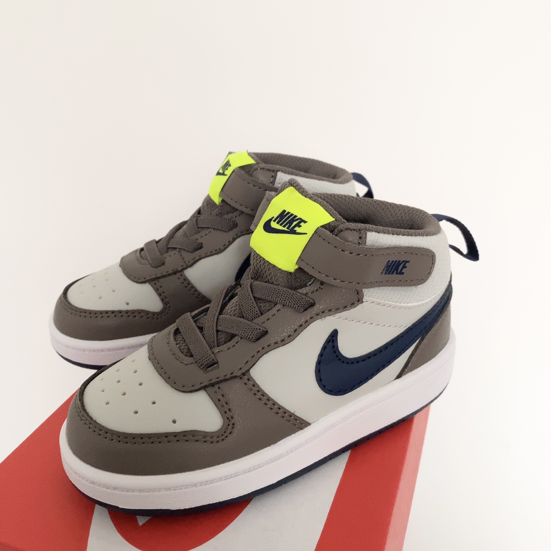 图片[3]-空军高帮工装童鞋22-37码 🔚轻运动设计，防滑耐磨的鞋底，平时小朋友跑跑跳跳也很放心，弹力带魔术贴完全无压力穿脱也方便，真是好看又好穿-选品中心