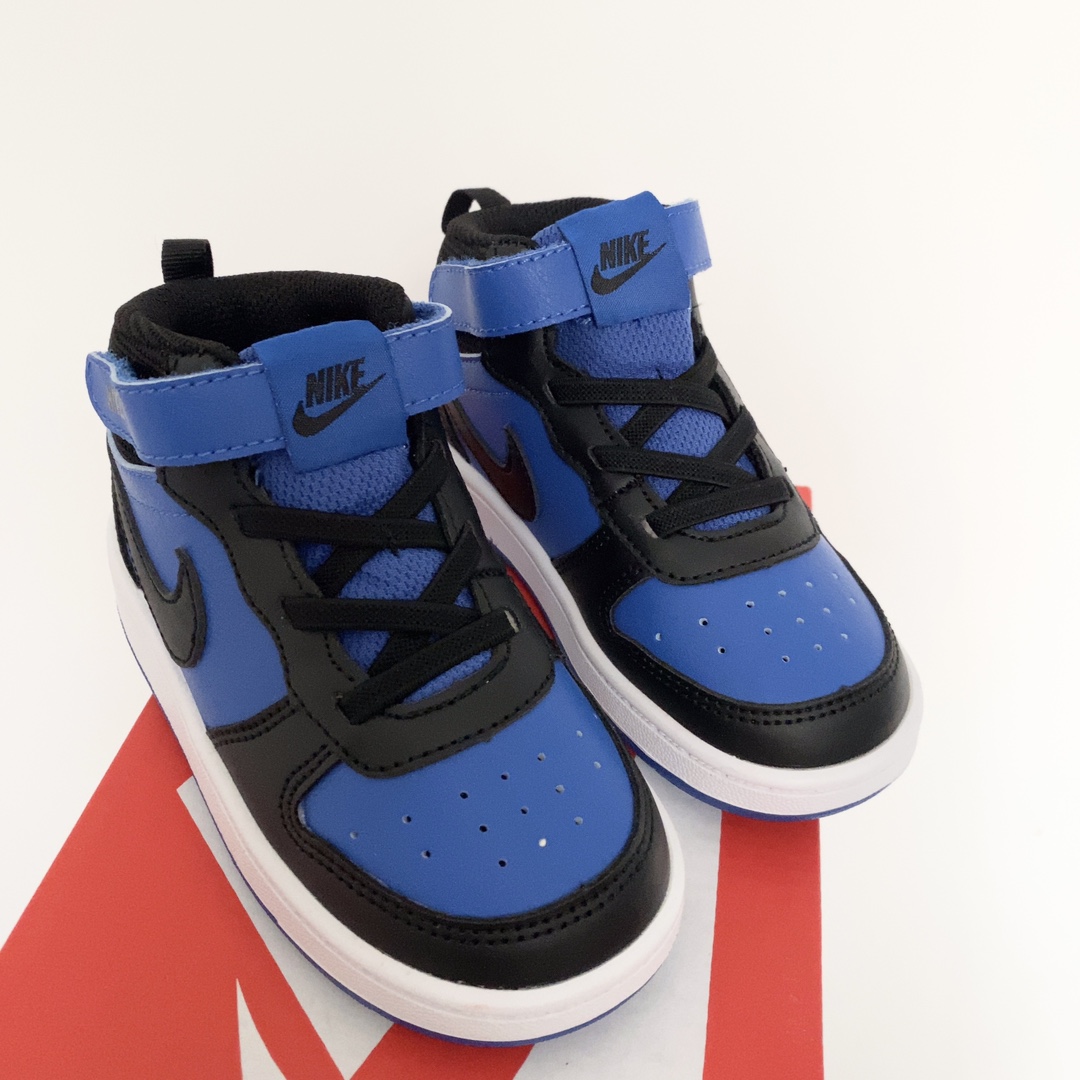 图片[2]-空军高帮工装童鞋22-37码 🔚轻运动设计，防滑耐磨的鞋底，平时小朋友跑跑跳跳也很放心，弹力带魔术贴完全无压力穿脱也方便，真是好看又好穿-选品中心