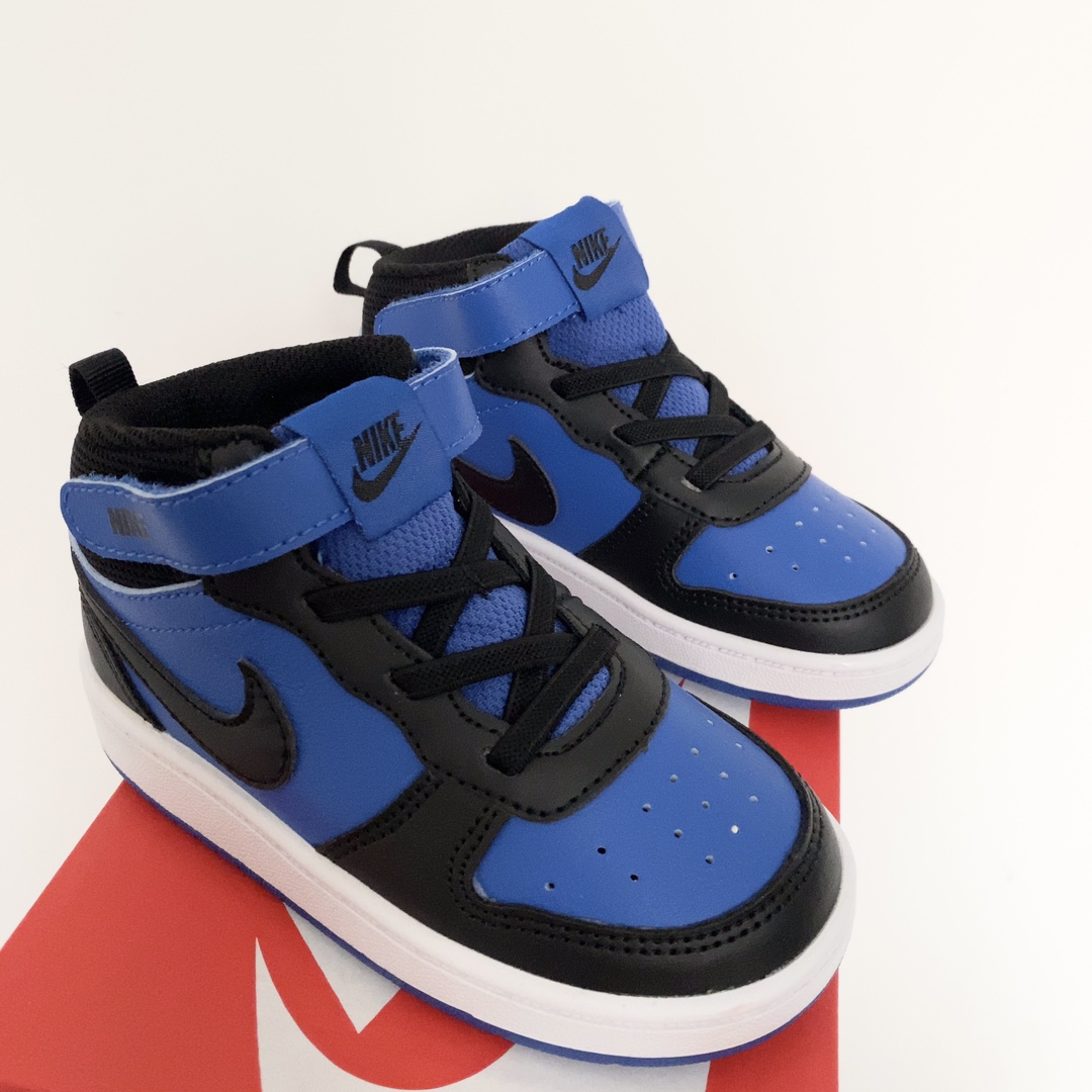 空军高帮工装童鞋22-37码 🔚轻运动设计，防滑耐磨的鞋底，平时小朋友跑跑跳跳也很放心，弹力带魔术贴完全无压力穿脱也方便，真是好看又好穿-选品中心