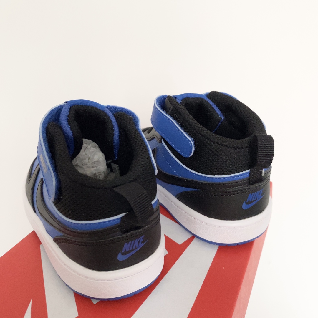 图片[4]-空军高帮工装童鞋22-37码 🔚轻运动设计，防滑耐磨的鞋底，平时小朋友跑跑跳跳也很放心，弹力带魔术贴完全无压力穿脱也方便，真是好看又好穿-选品中心