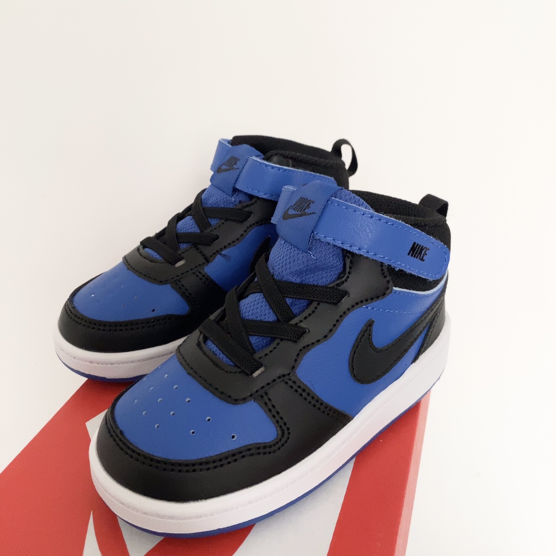 图片[3]-空军高帮工装童鞋22-37码 🔚轻运动设计，防滑耐磨的鞋底，平时小朋友跑跑跳跳也很放心，弹力带魔术贴完全无压力穿脱也方便，真是好看又好穿-选品中心