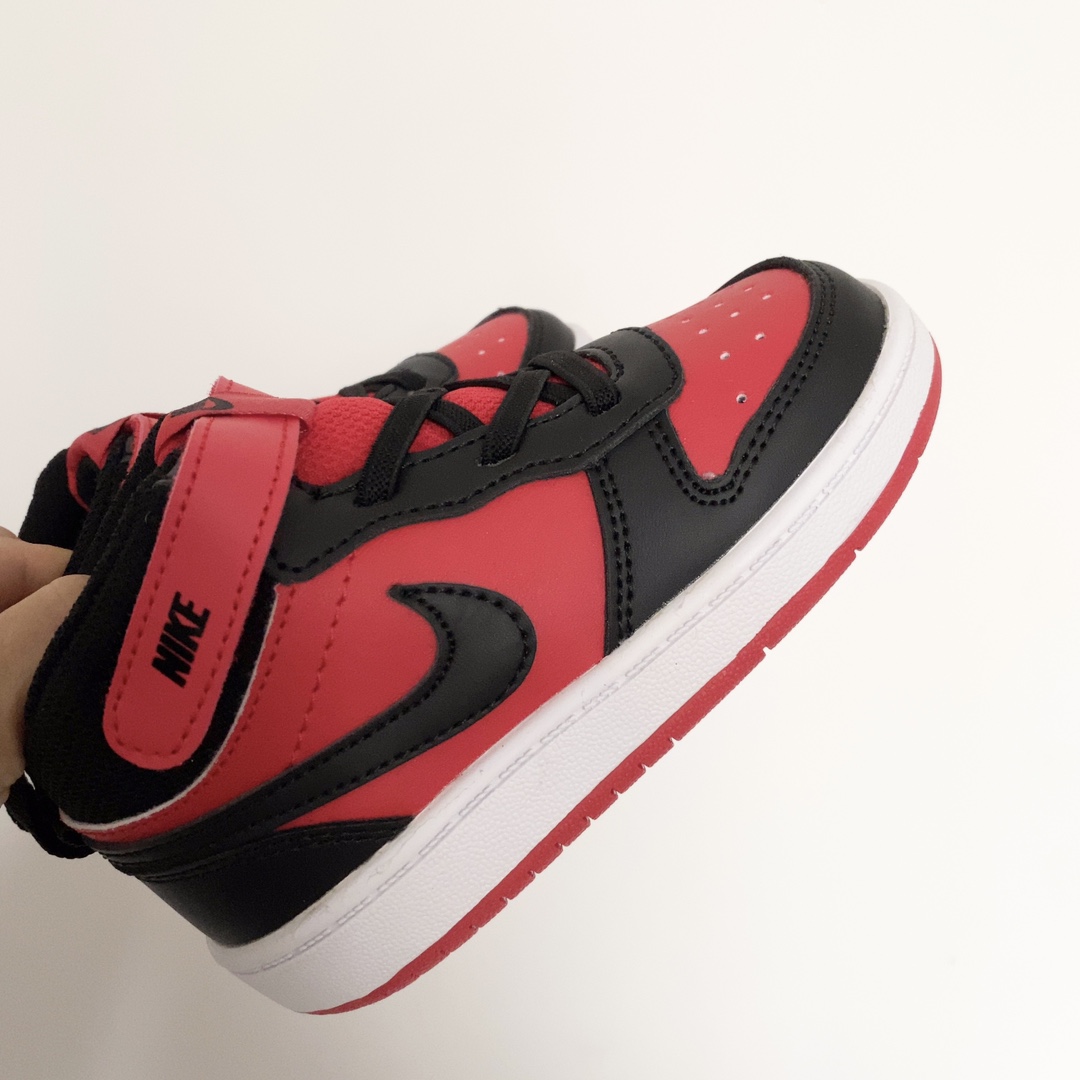 图片[5]-空军高帮工装童鞋22-37码 🔚轻运动设计，防滑耐磨的鞋底，平时小朋友跑跑跳跳也很放心，弹力带魔术贴完全无压力穿脱也方便，真是好看又好穿-选品中心