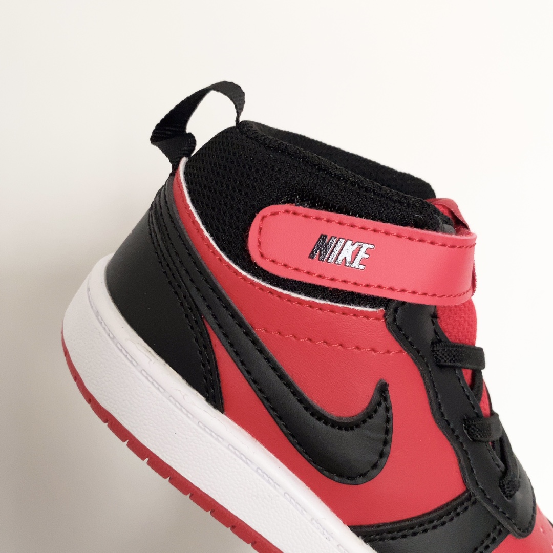 图片[6]-空军高帮工装童鞋22-37码 🔚轻运动设计，防滑耐磨的鞋底，平时小朋友跑跑跳跳也很放心，弹力带魔术贴完全无压力穿脱也方便，真是好看又好穿-选品中心