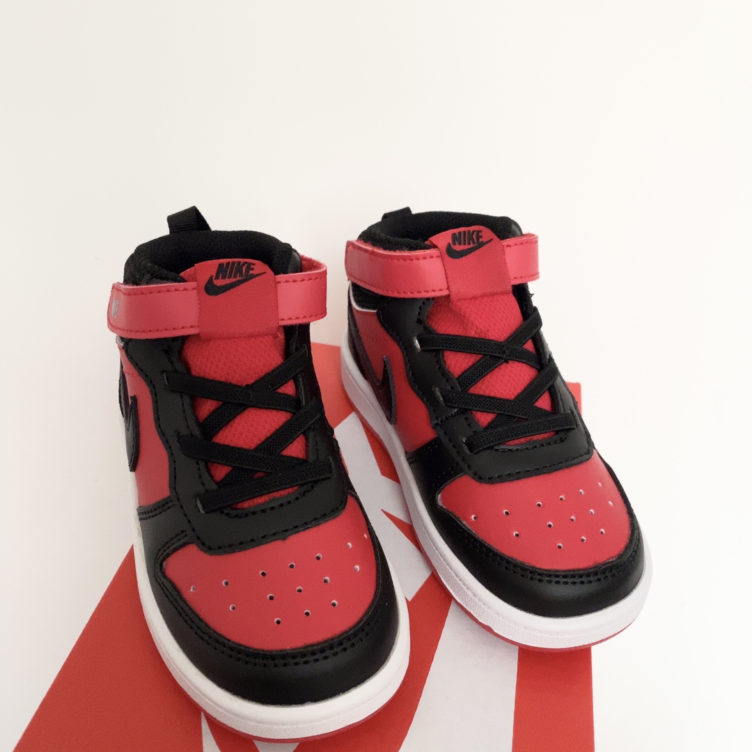 图片[3]-空军高帮工装童鞋22-37码 🔚轻运动设计，防滑耐磨的鞋底，平时小朋友跑跑跳跳也很放心，弹力带魔术贴完全无压力穿脱也方便，真是好看又好穿-选品中心