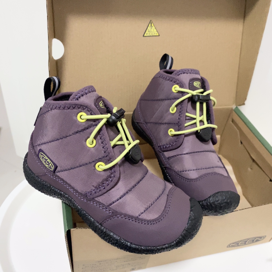 图片[4]-Keen 马球高帮加绒靴 上脚很露营风 撞色的配色绝绝子又好看，鞋口鞋舌鞋垫加绒设计保暖效果刚刚好！松紧鞋带方便小朋友自己穿脱真的很值得入手一双试试！-选品中心