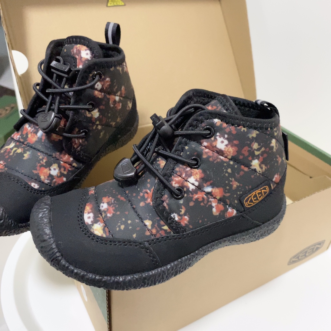 图片[5]-Keen 马球高帮加绒靴 上脚很露营风 撞色的配色绝绝子又好看，鞋口鞋舌鞋垫加绒设计保暖效果刚刚好！松紧鞋带方便小朋友自己穿脱真的很值得入手一双试试！-选品中心