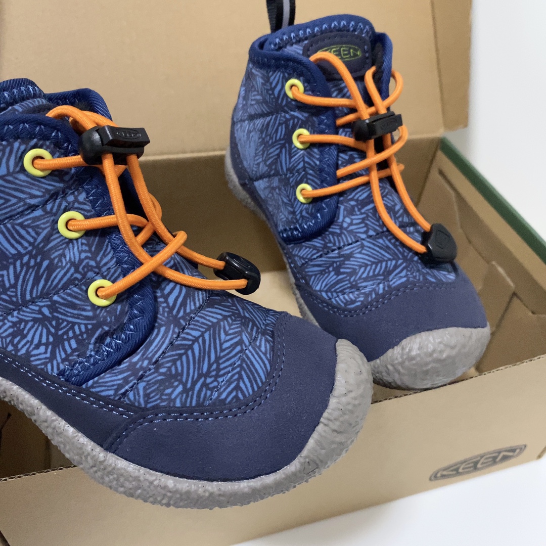 图片[4]-Keen 马球高帮加绒靴 上脚很露营风 撞色的配色绝绝子又好看，鞋口鞋舌鞋垫加绒设计保暖效果刚刚好！松紧鞋带方便小朋友自己穿脱真的很值得入手一双试试！-选品中心