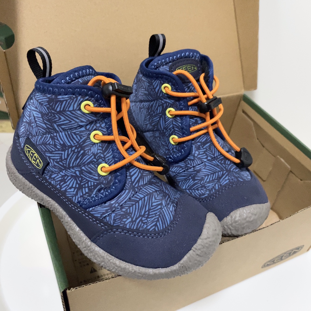 图片[7]-Keen 马球高帮加绒靴 上脚很露营风 撞色的配色绝绝子又好看，鞋口鞋舌鞋垫加绒设计保暖效果刚刚好！松紧鞋带方便小朋友自己穿脱真的很值得入手一双试试！-选品中心