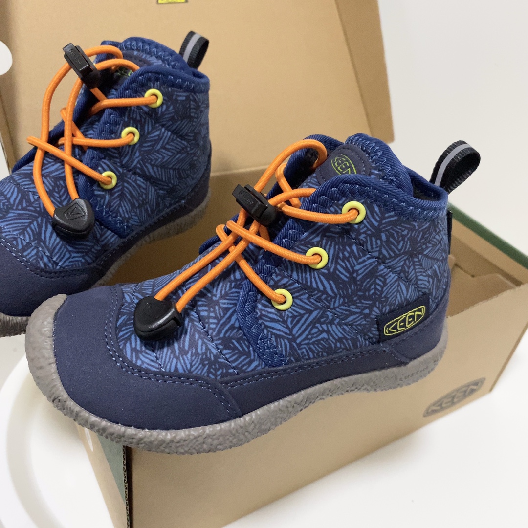 图片[5]-Keen 马球高帮加绒靴 上脚很露营风 撞色的配色绝绝子又好看，鞋口鞋舌鞋垫加绒设计保暖效果刚刚好！松紧鞋带方便小朋友自己穿脱真的很值得入手一双试试！-选品中心