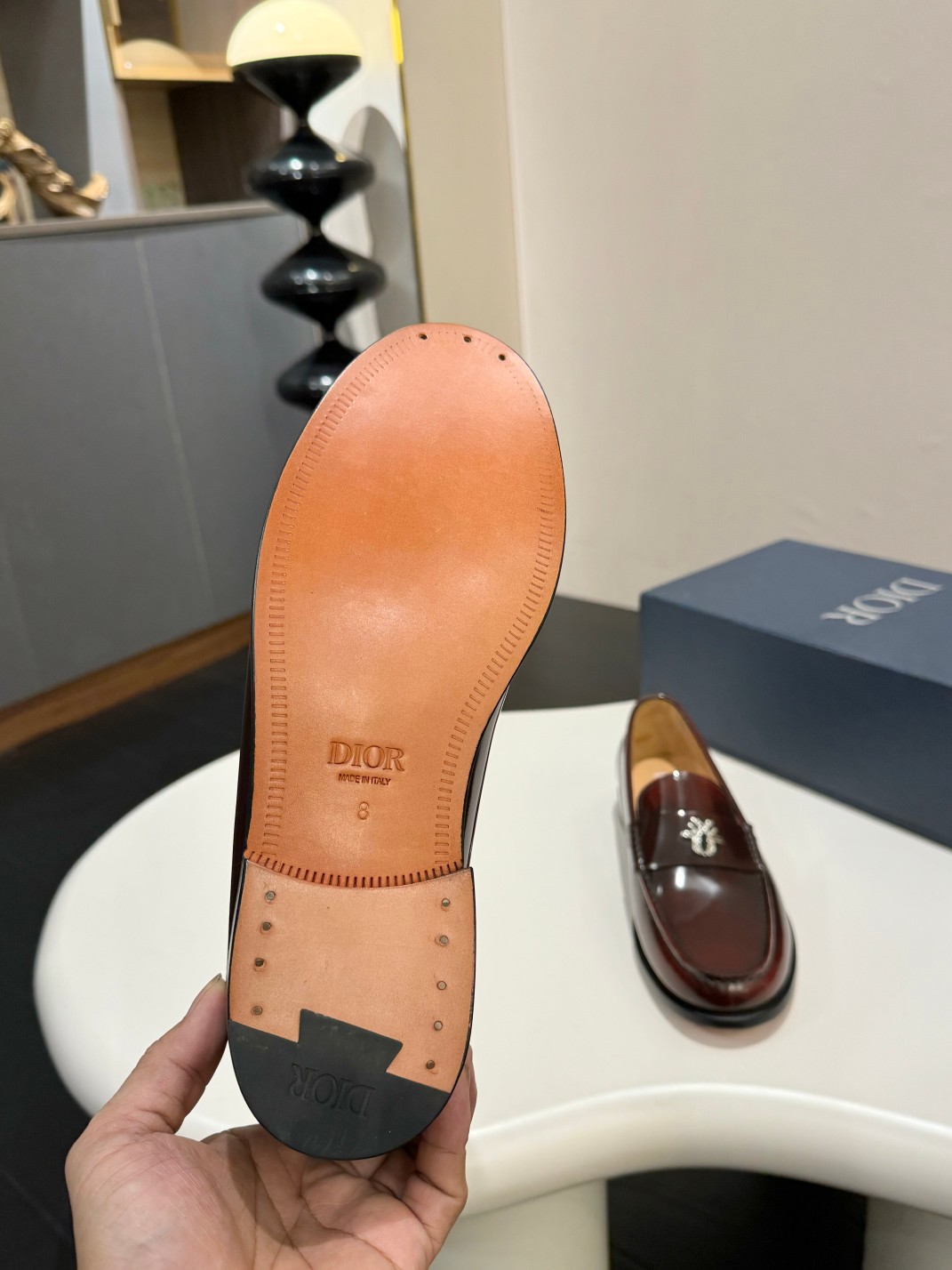 Dior Style Leather Men's Shoes Men's Shoes Men's Shoes detail image 9 from source 782297