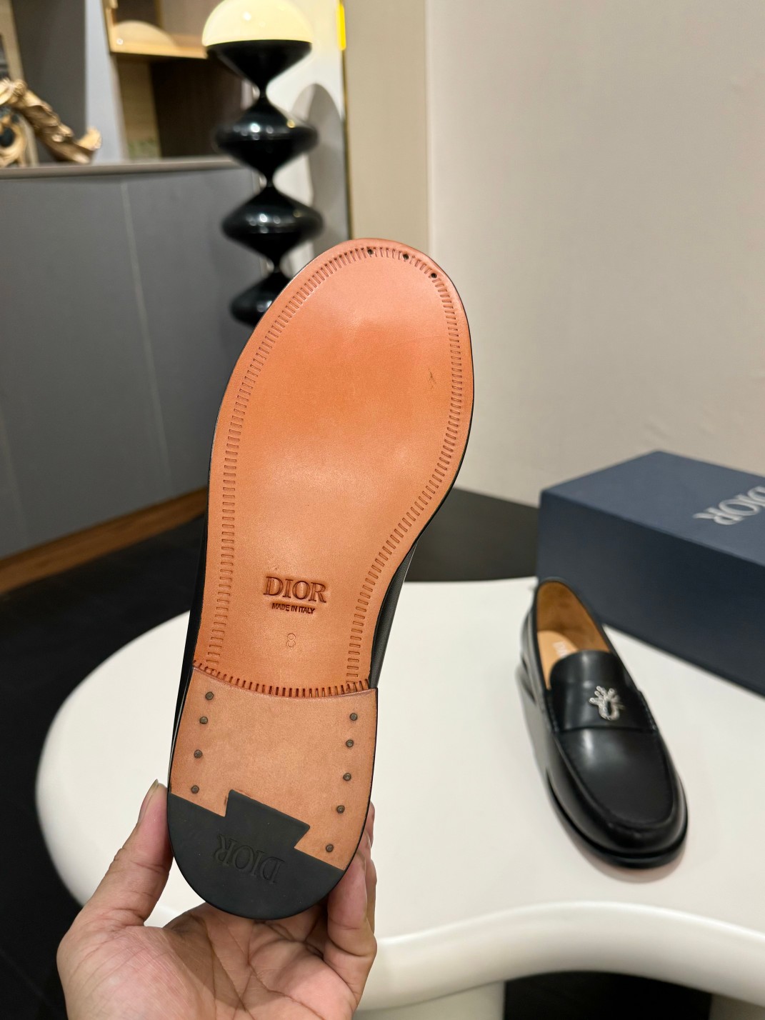 Dior Style Leather Men's Shoes Men's Shoes Men's Shoes detail image 9 from source 782300