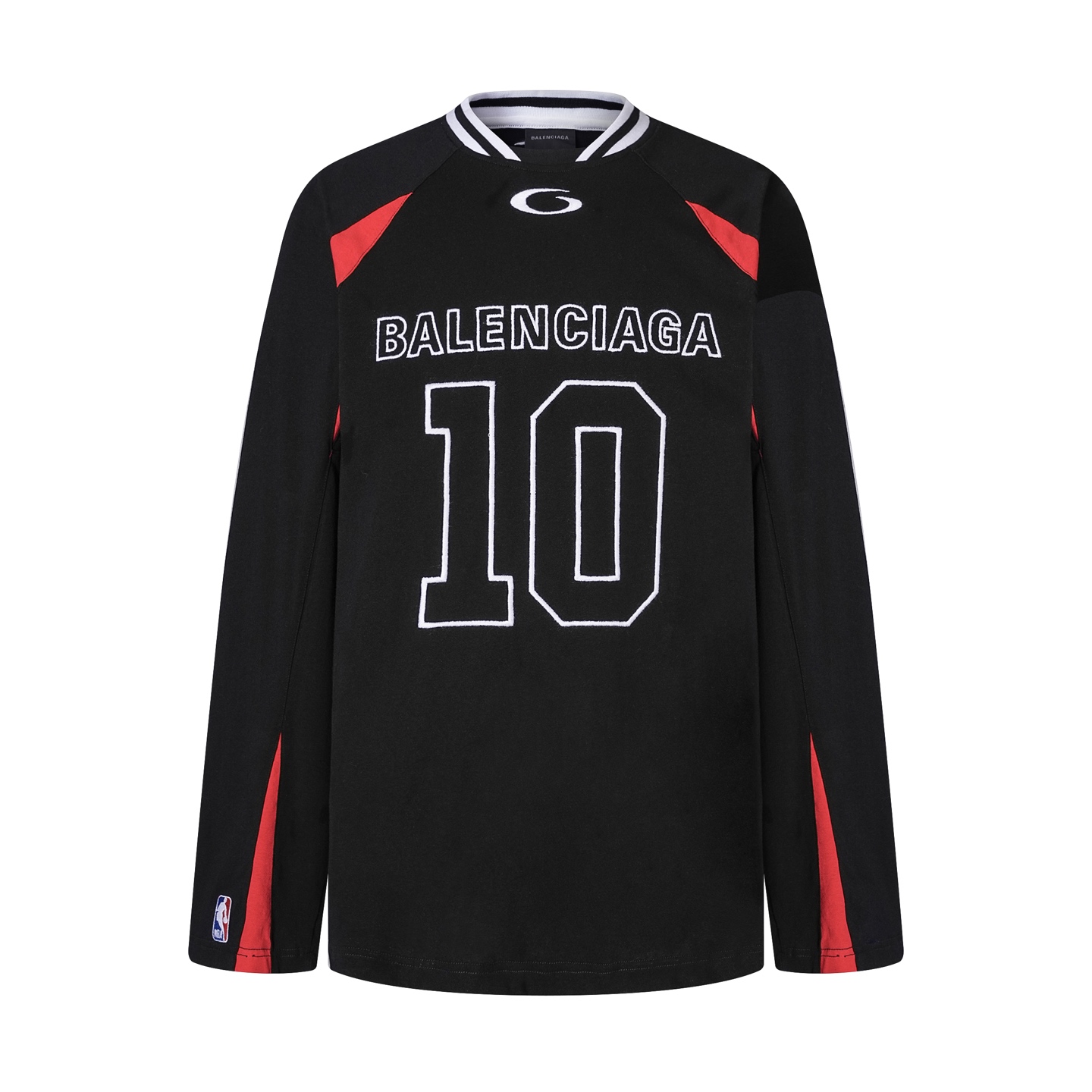 Balenciaga BLCG × NBA 巴黎世家 SS26联名款廓形长袖