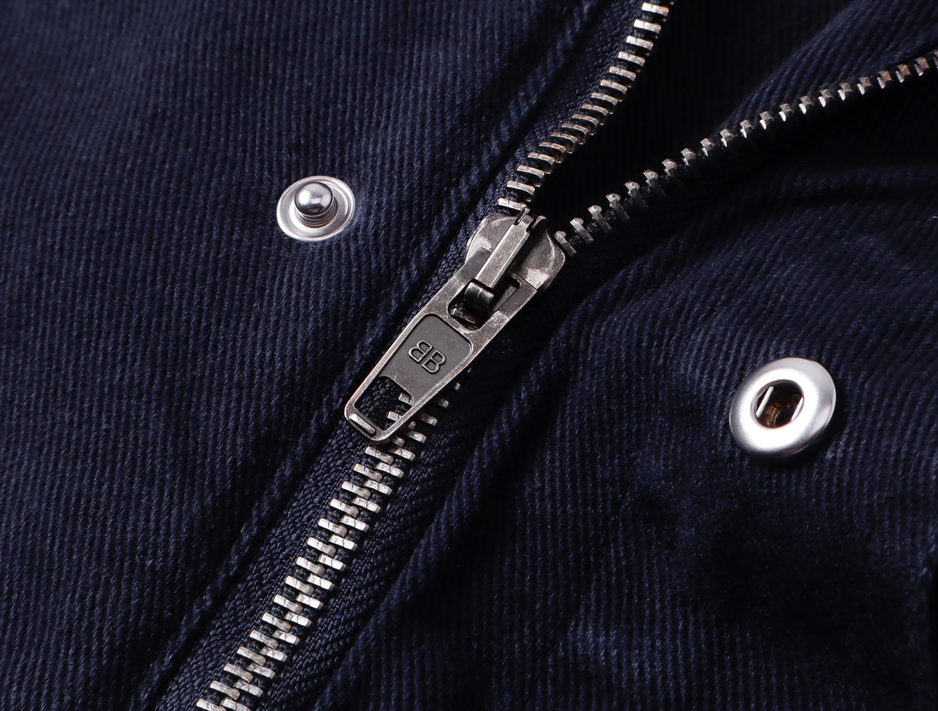 Balenciaga BLCG 巴黎世家 连帽衬衫领牛仔外套