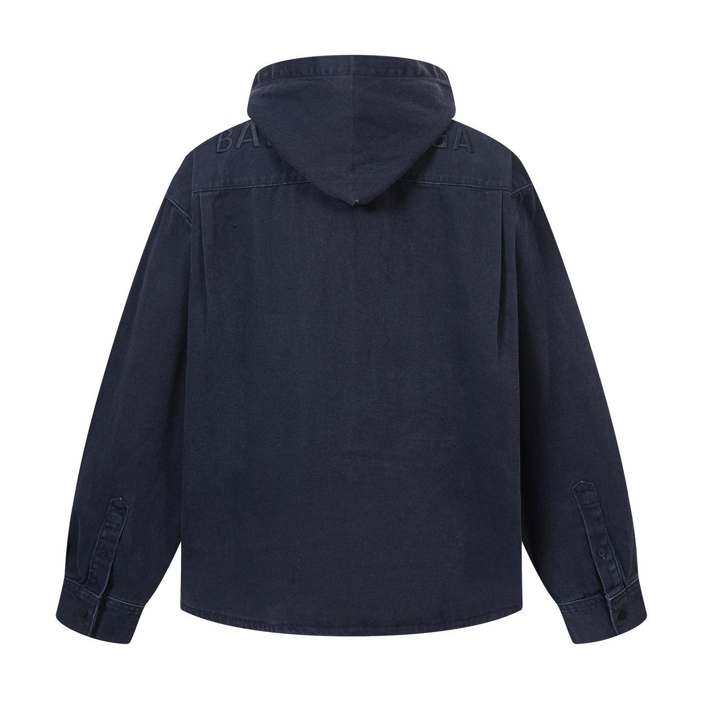 Balenciaga BLCG 巴黎世家 连帽衬衫领牛仔外套