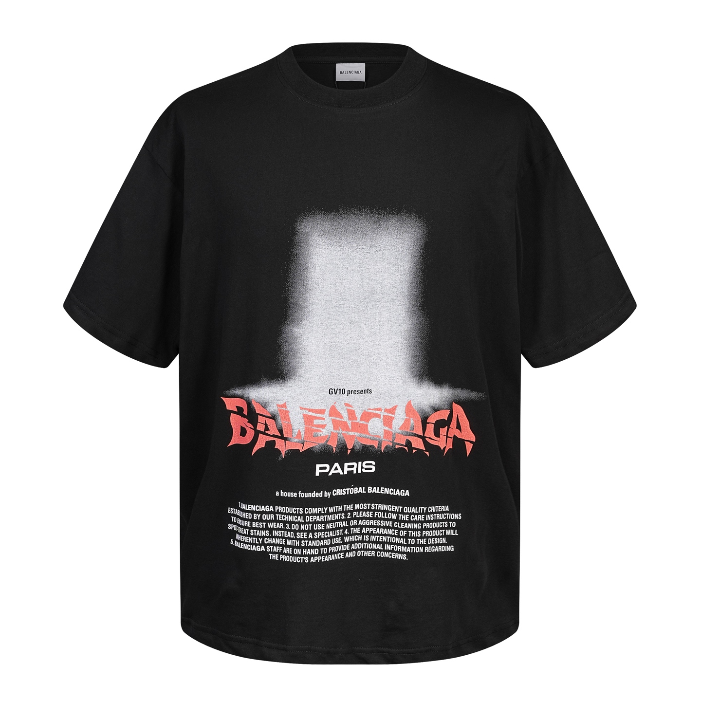 P120 BLCG Balenciaga 26SS Camiseta de manga corta God's Gate talla xs s m l Es una prenda resistente de alta gama con u…