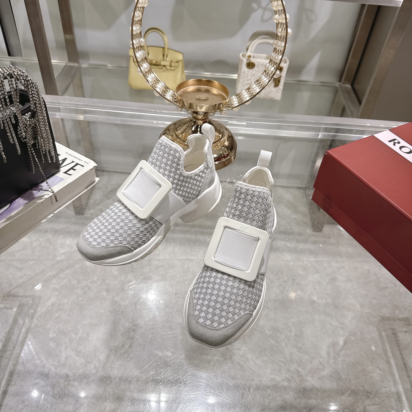 Roger Vivier Viv' Run Woven Sneakers - Elevate Your Style with Comfort 7 i1743931575843 3118 0 5