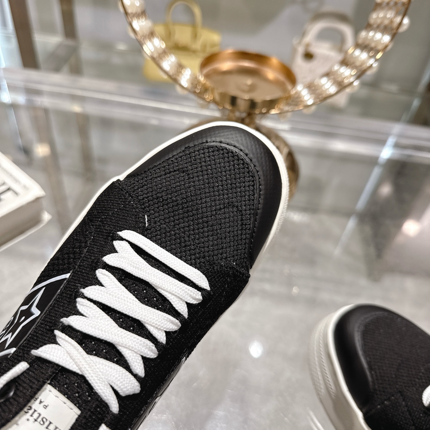 Dior Star Sneakers: Black Leather, Lightweight Sole, and Iconic Star Detail 9 i1743935056576 4250 0 7