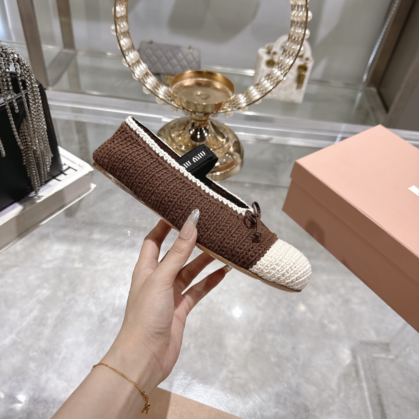Miu Miu Ballet Flats: Elegant, Comfortable, and Fashionable Ballerina Shoes 6 i1746511117509 8256 0 4