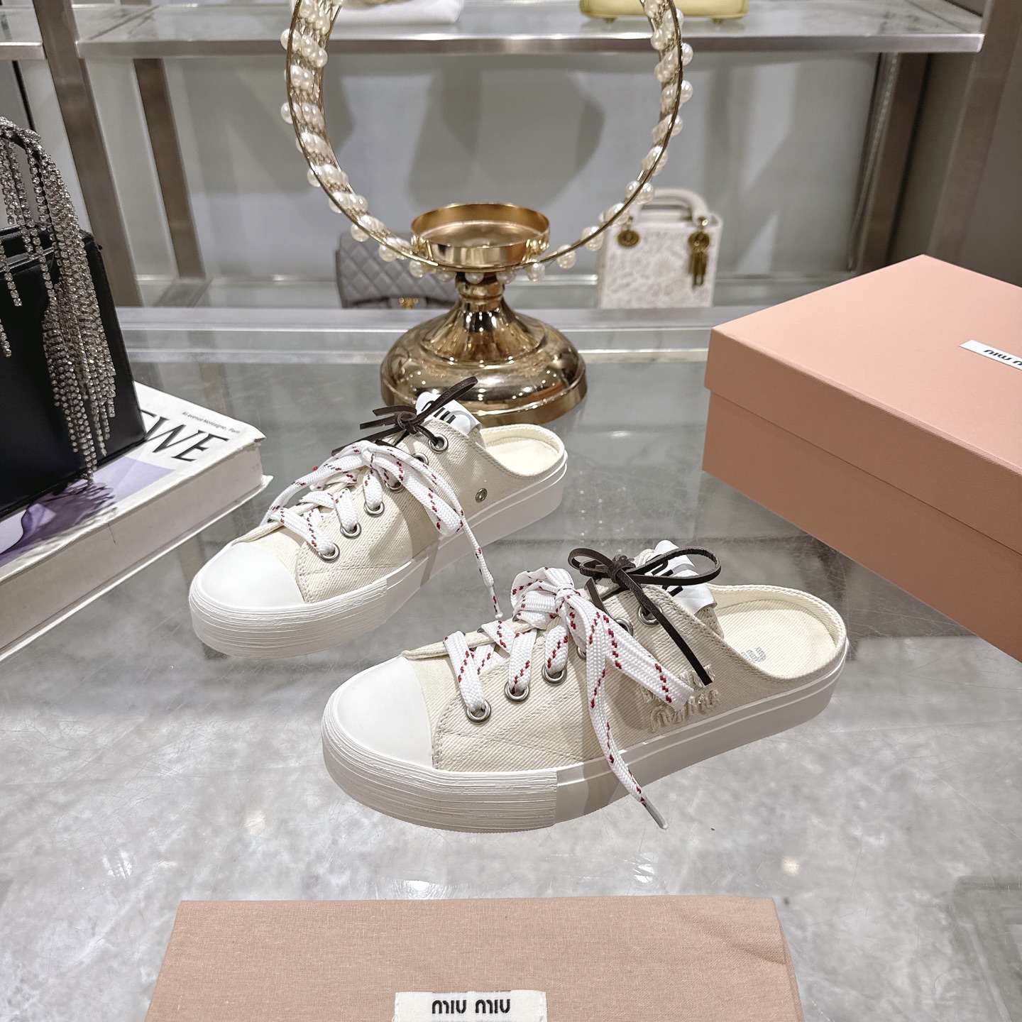 Miu Miu 25SS Retro Casual Canvas Shoes with Lightweight Sole 2 i1746686069139 6182 0 2