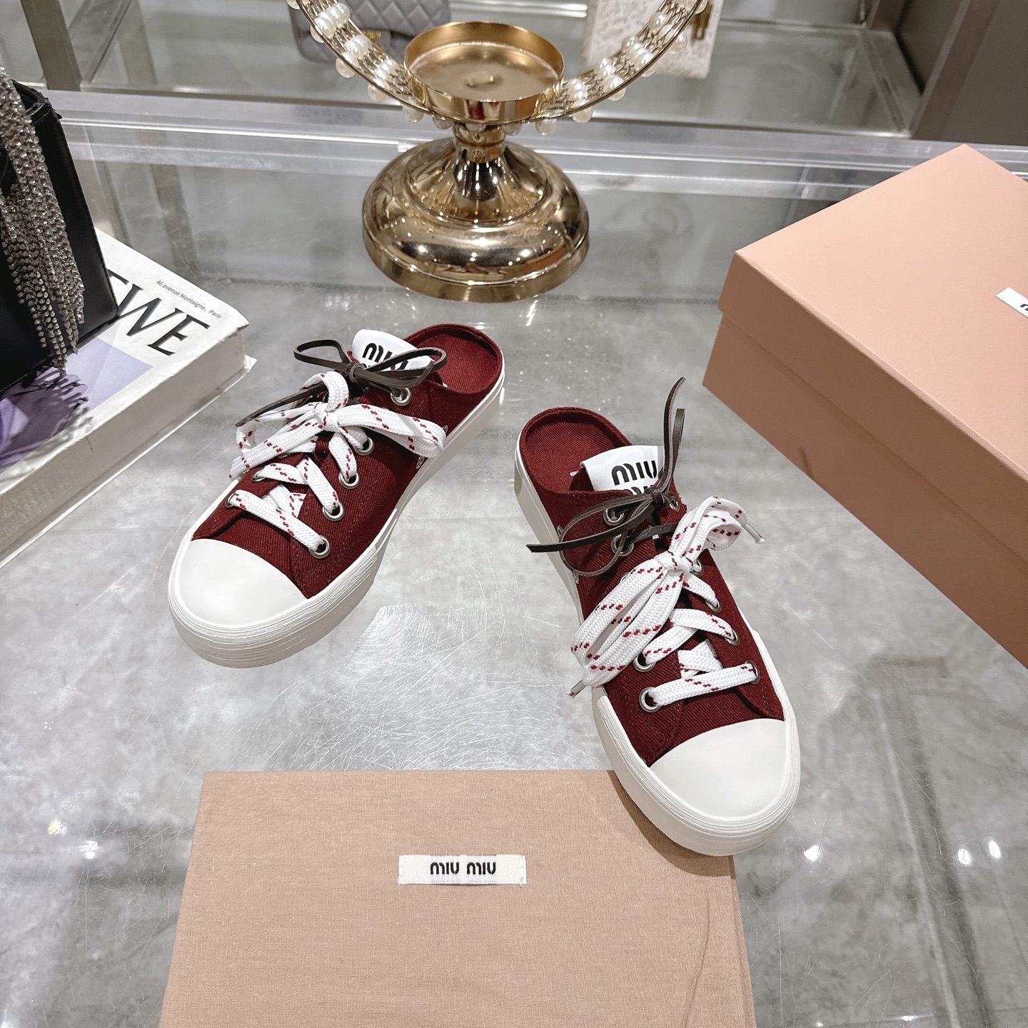 Miu Miu 25SS Retro Casual Shoes: Stylish, Comfortable, and Bold 4 i1746686417460 639 0 1