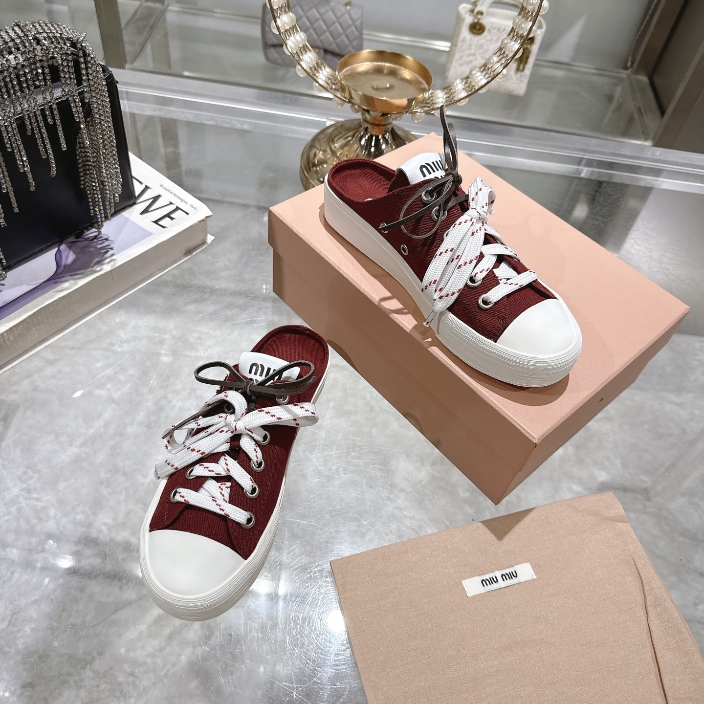 Miu Miu 25SS Retro Casual Shoes: Stylish, Comfortable, and Bold 7 i1746686420455 1803 0 5