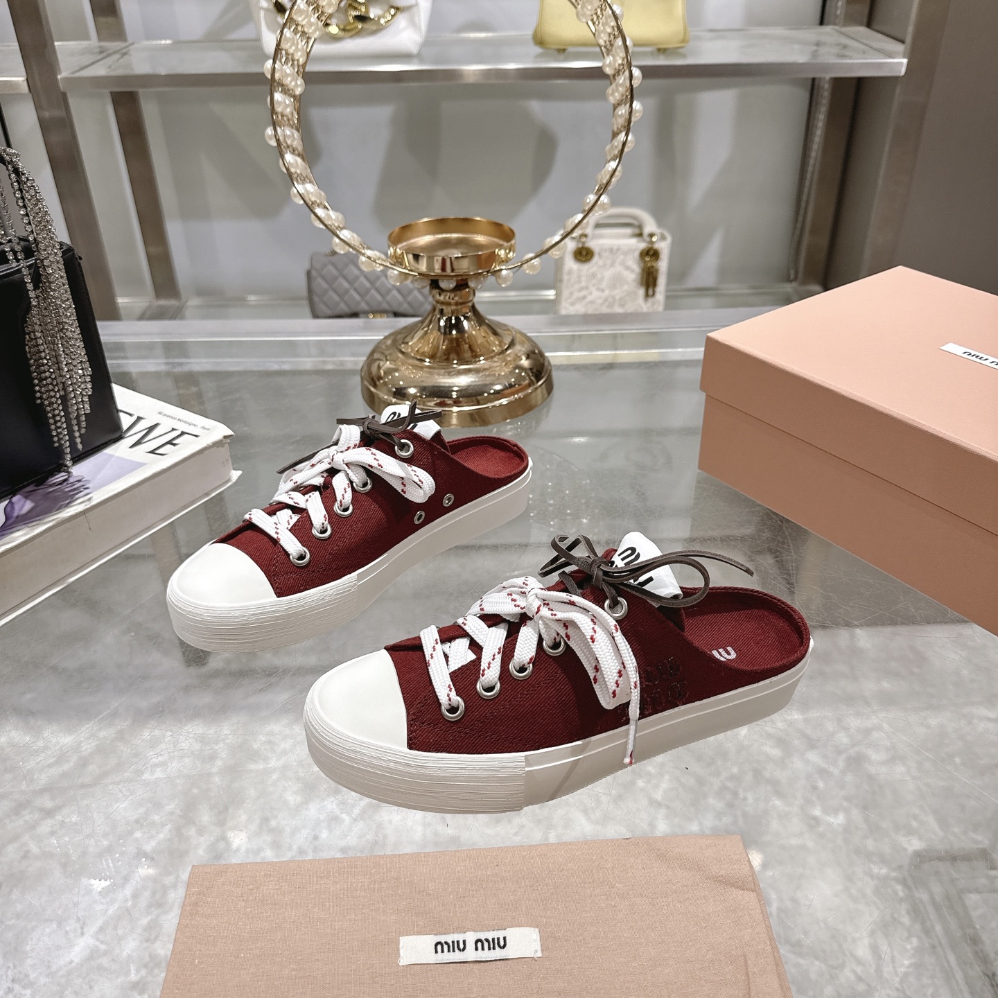 Miu Miu 25SS Retro Casual Shoes: Stylish, Comfortable, and Bold 2 i1746686424361 5759 0 2