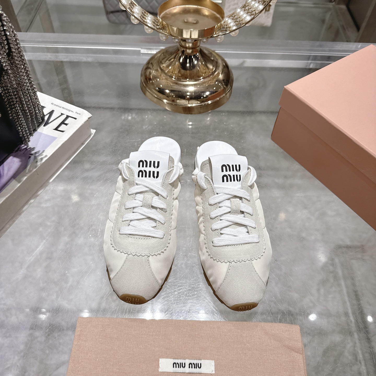Miu Miu Women's Spring 25 Leather Pointed Toe Heeled Sandals Mules Slippers 3 i1746688566955 8490 0 0