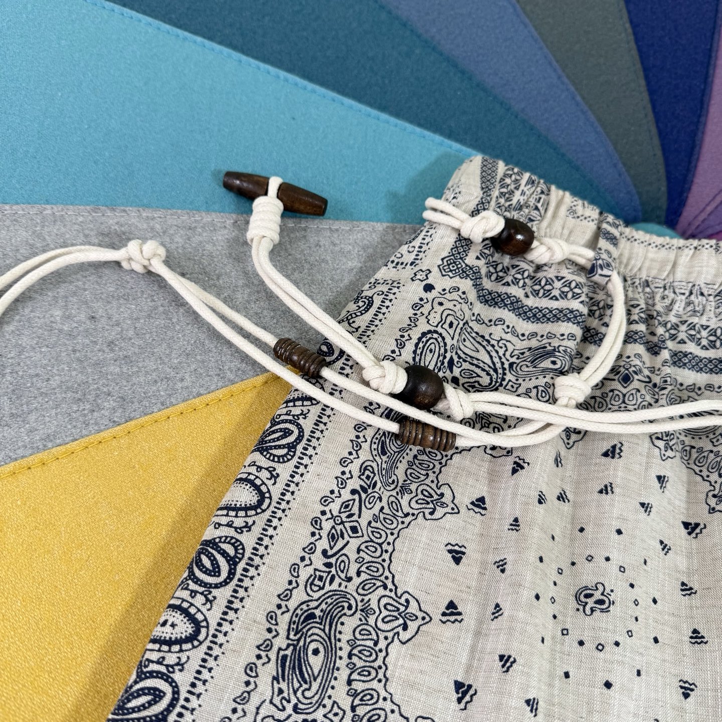 Boho Print Linen Pants with Handmade Braided Belt - Summer Holiday Essential 7 i1745764273729 316 0 5