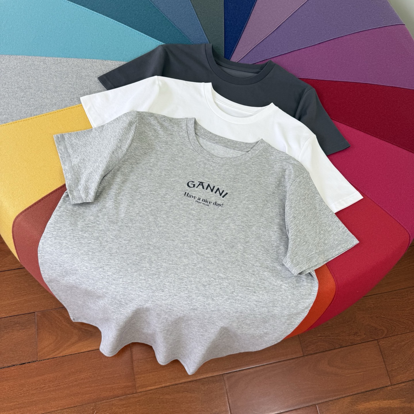 Minimalist Nordic Style T-Shirt for Women - Lightweight Cotton Blend 2 i1746541089420 9831 0 0