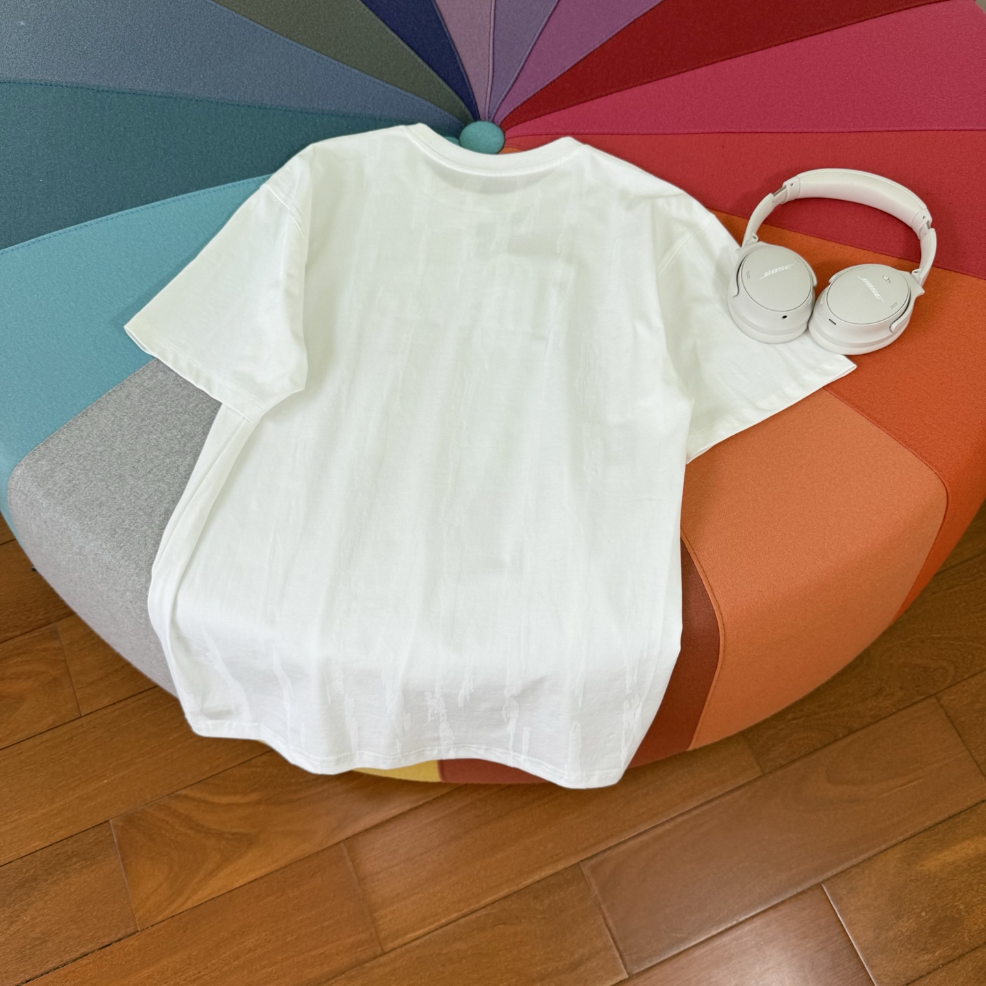 Kawaii Net Color T-Shirt with Summer White Woven Hat - Limited Edition 10 i1751116938235 455 0 8