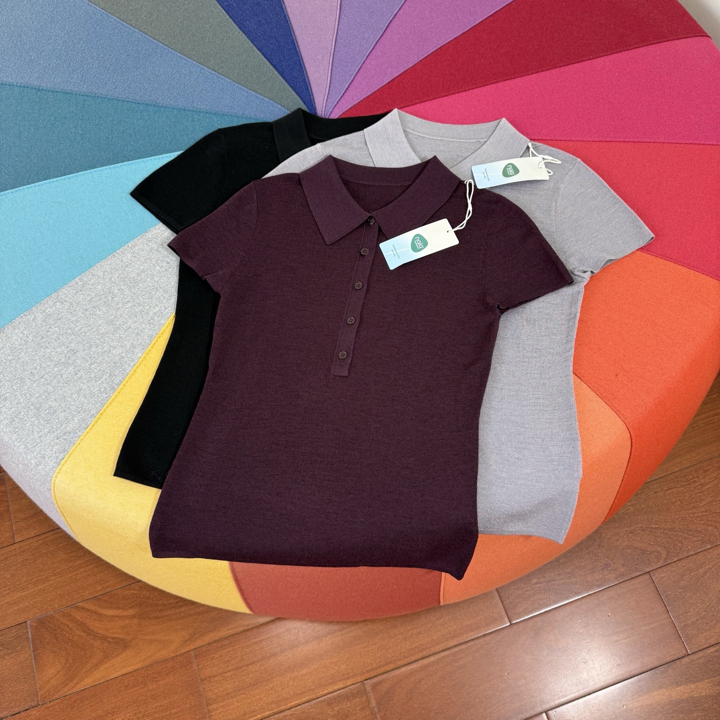 Cropped Knit Top for Women - Slim Fit, Breathable, and Stylish - Available in S, M, L 2 i1752492227650 6970 0 0