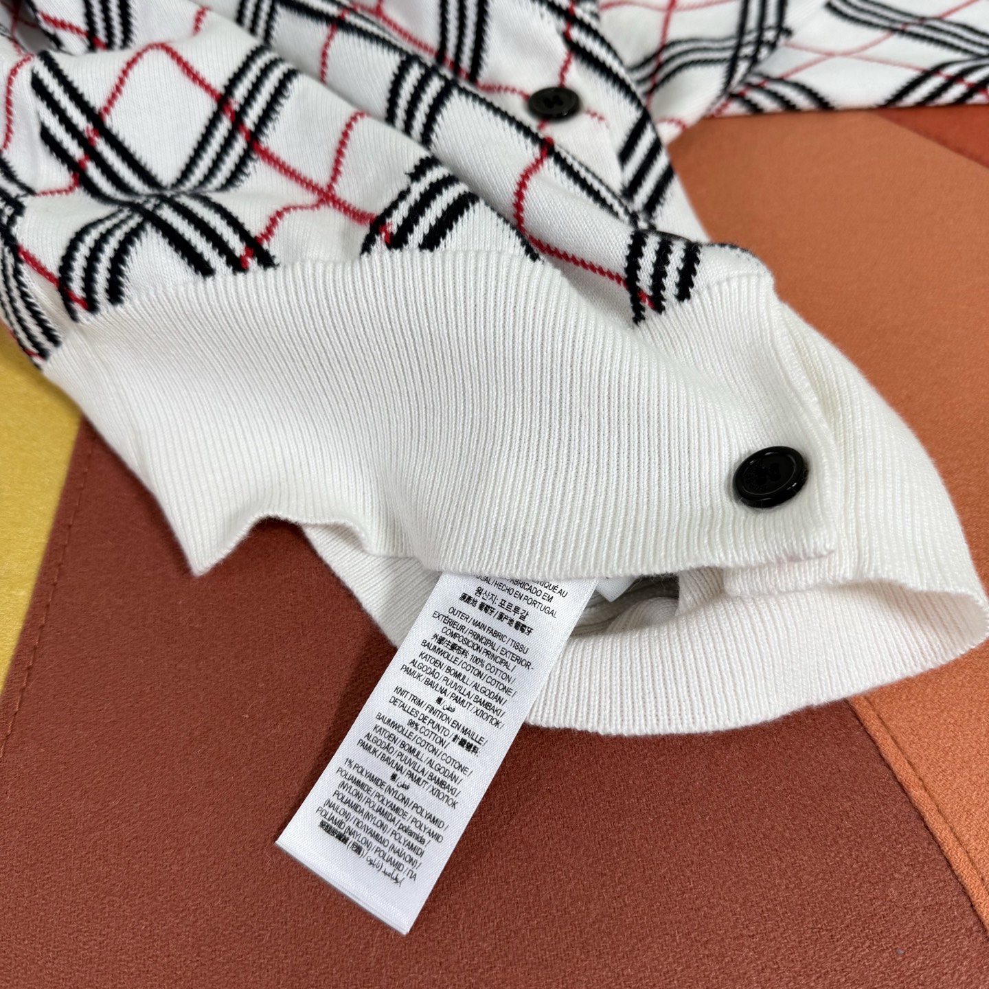 Autumn Knitted Cardigan Sweater for Women, Cropped Fit with Jacquard Plaid Design 9 i1753889675962 1931 0 7