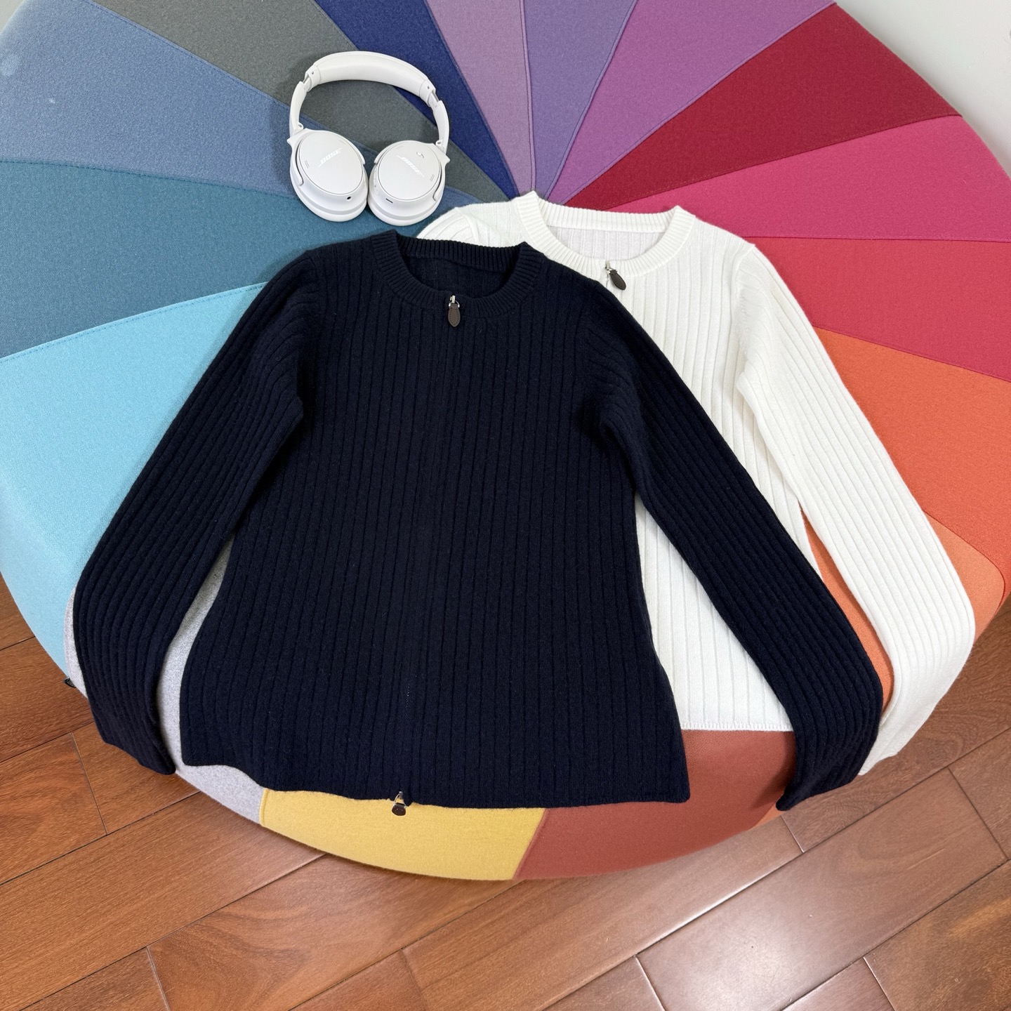 Wool Cashmere Blend Cardigan: Soft, Lightweight & Warm, Available in S, M, L 2 i1756725475084 1507 0 0