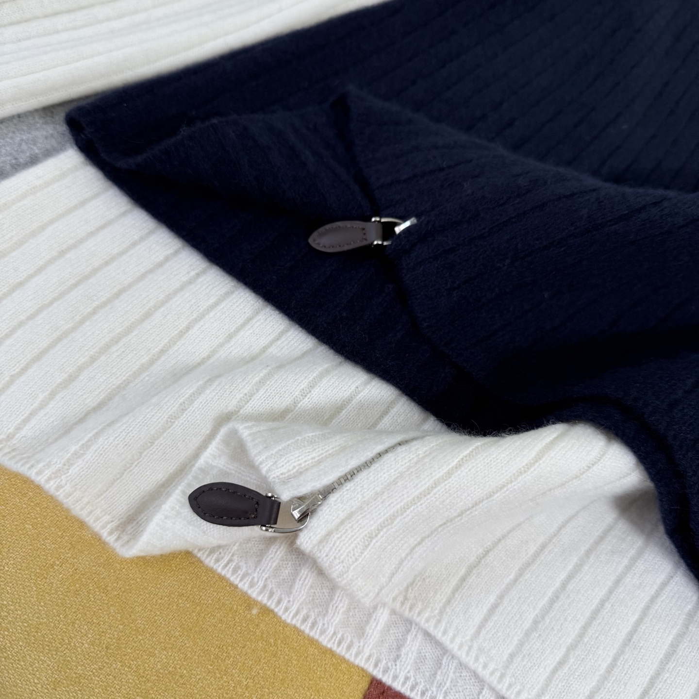 Wool Cashmere Blend Cardigan: Soft, Lightweight & Warm, Available in S, M, L 7 i1756725475084 2646 0 5