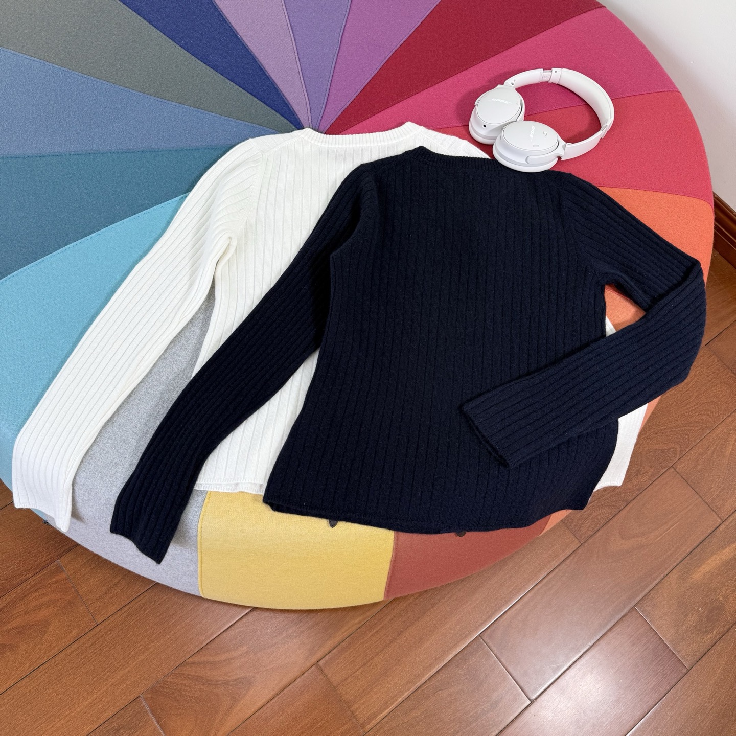 Wool Cashmere Blend Cardigan: Soft, Lightweight & Warm, Available in S, M, L 10 i1756725477168 5054 0 8