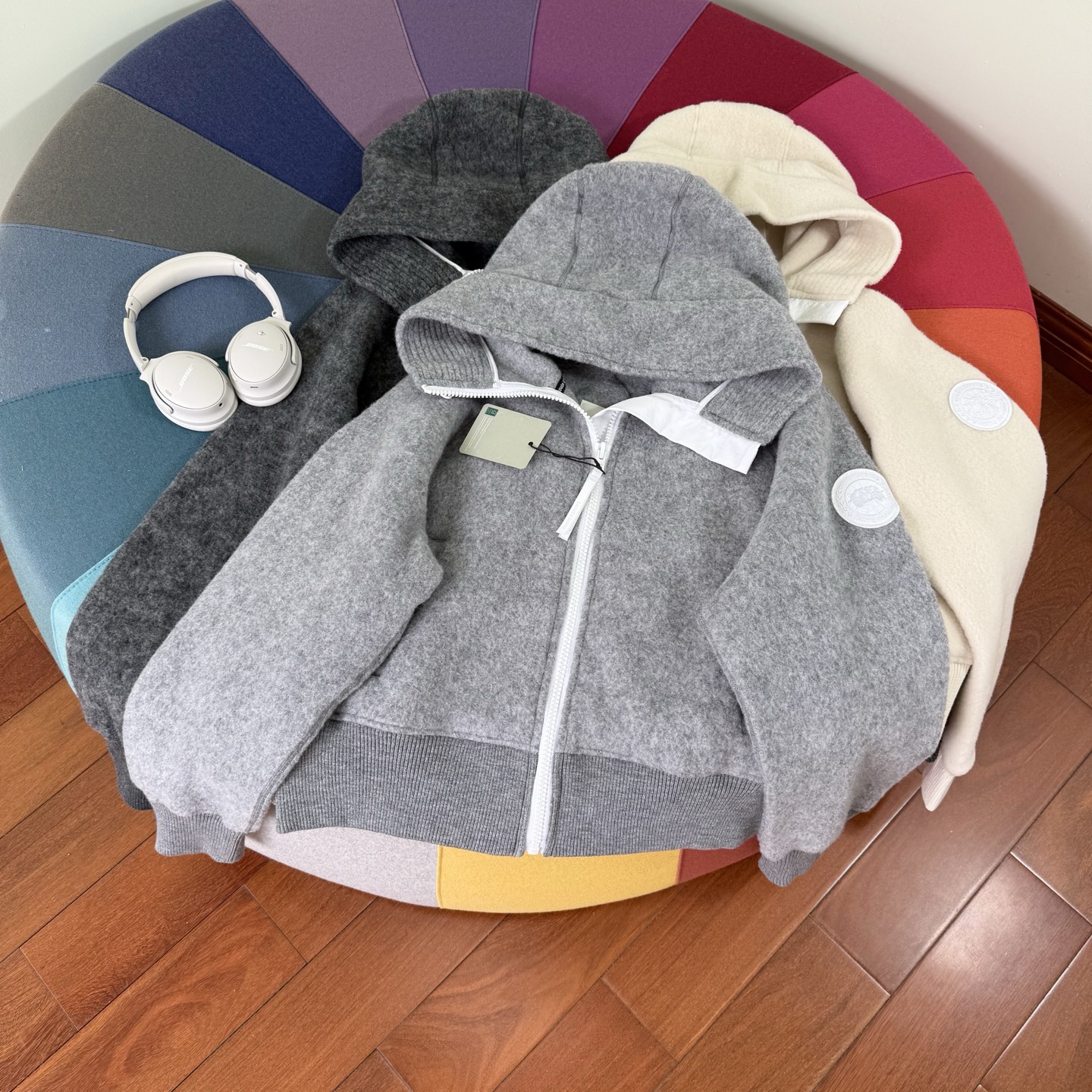 Cozy Lambswool Fleece Hooded Jacket - Warm, Stylish, and Practical 2 i1757411052396 1499 0 0