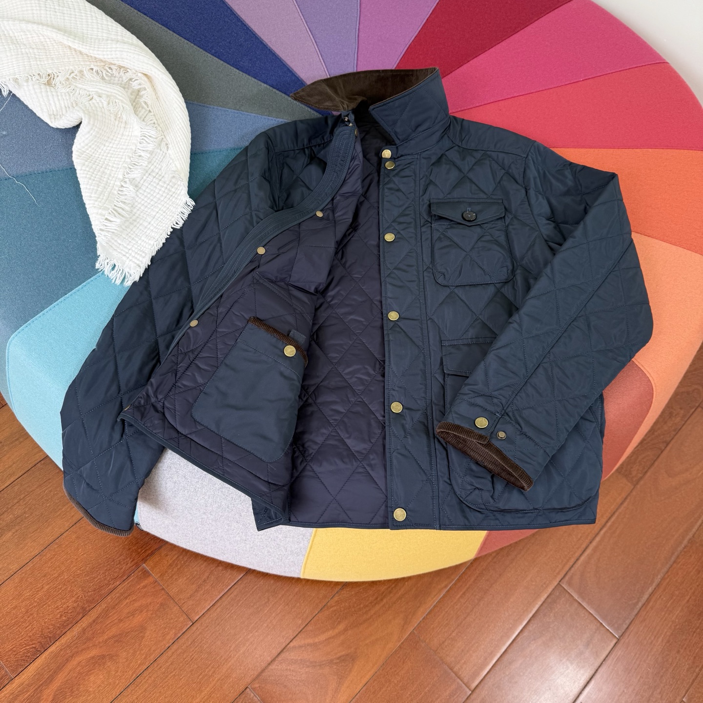 Classic British Style Cotton Jacket: Warm, Lightweight, and Layered 6 i1758637209355 4970 0 4