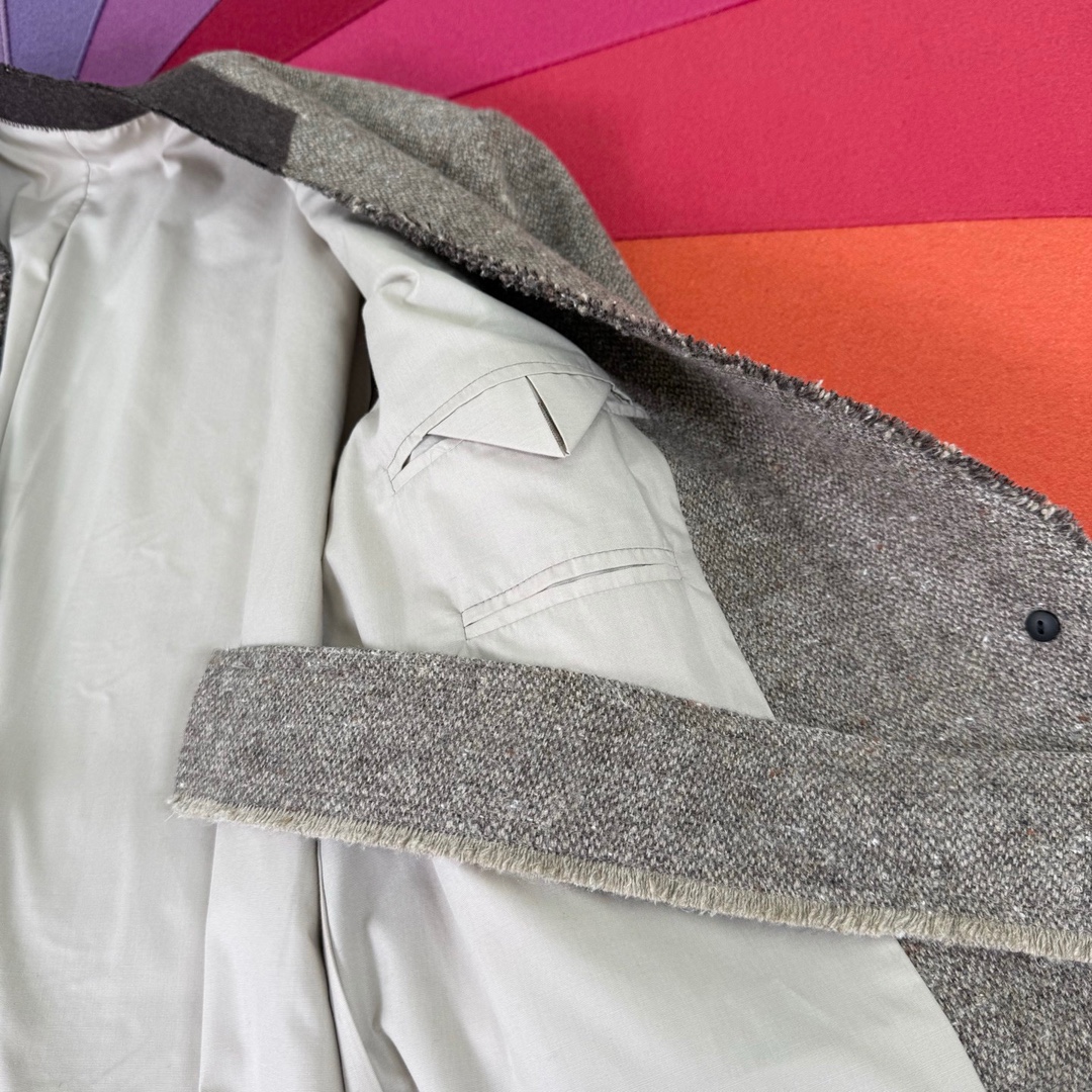 BC Italian Blend Linen Wool Coat with Raw Edge Detail and Multi-Function Design 7 i1758864174 5266 4