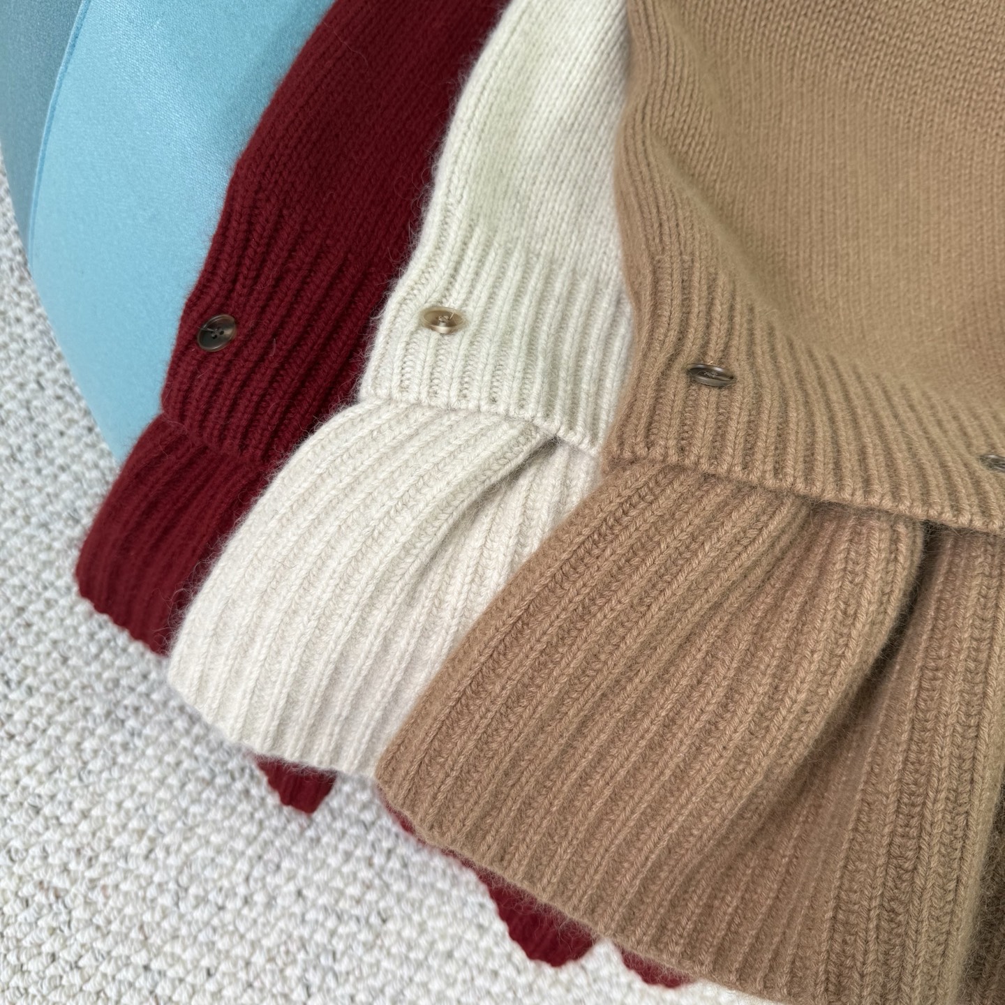 Elegant Wool Blend Knit Dress with Detachable Ruffle Hem - Versatile 3 Colors 8 i1762347910748 8213 0 6