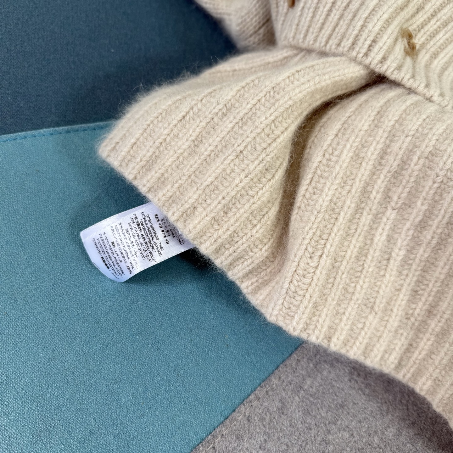 Elegant Wool Blend Knit Dress with Detachable Ruffle Hem - Versatile 3 Colors 9 i1762347910765 5974 0 7