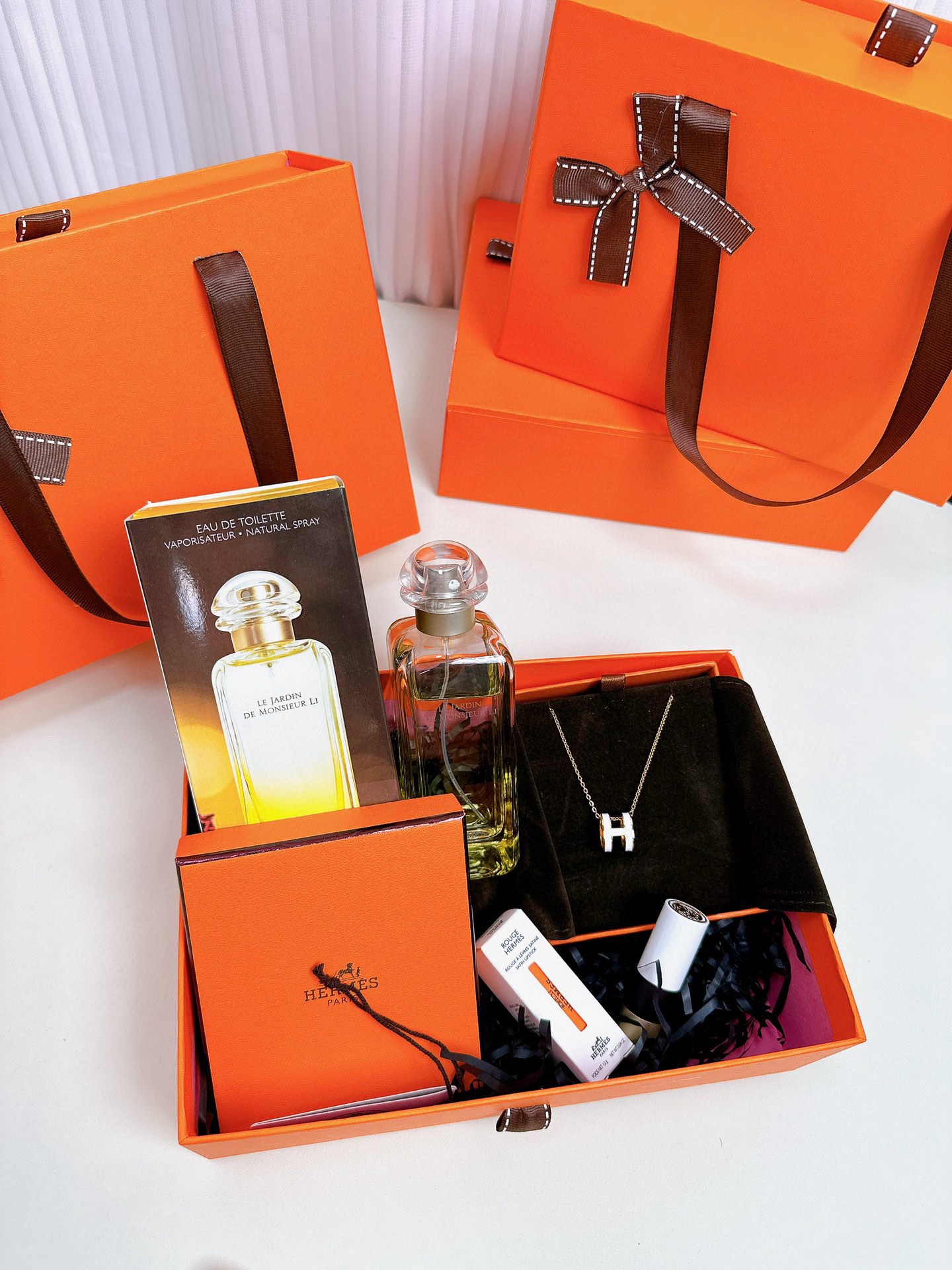 爱马仕 Hermès 传世高定珠宝耳环项链戒指首饰 #520C8F61 5