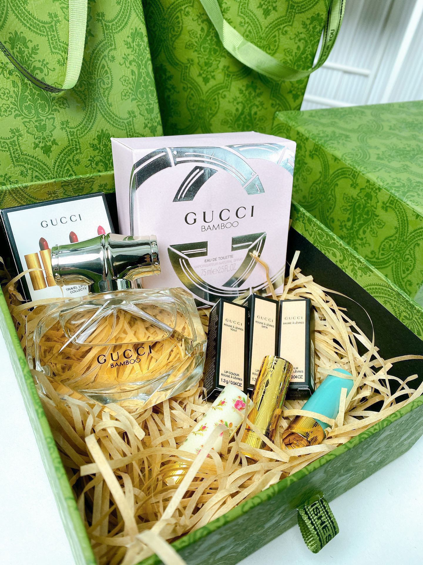 独家主推款~Gucci古驰口红香水限定礼盒 7