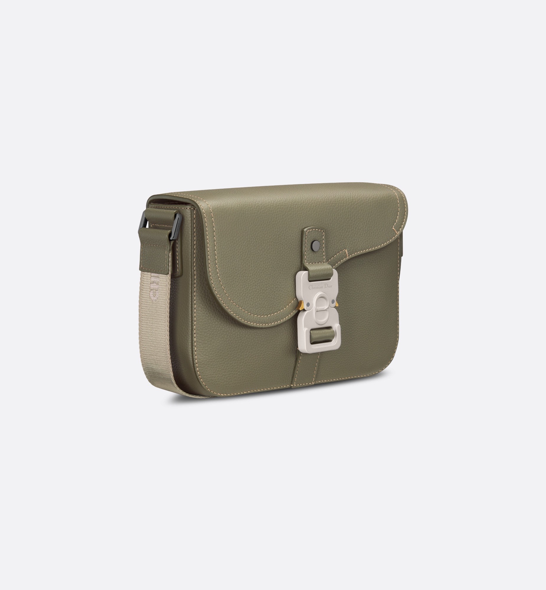 Dior Gallop Messenger Bag Green Grained Calfskin with Adjustable Strap 3 i1714047842 6486 2
