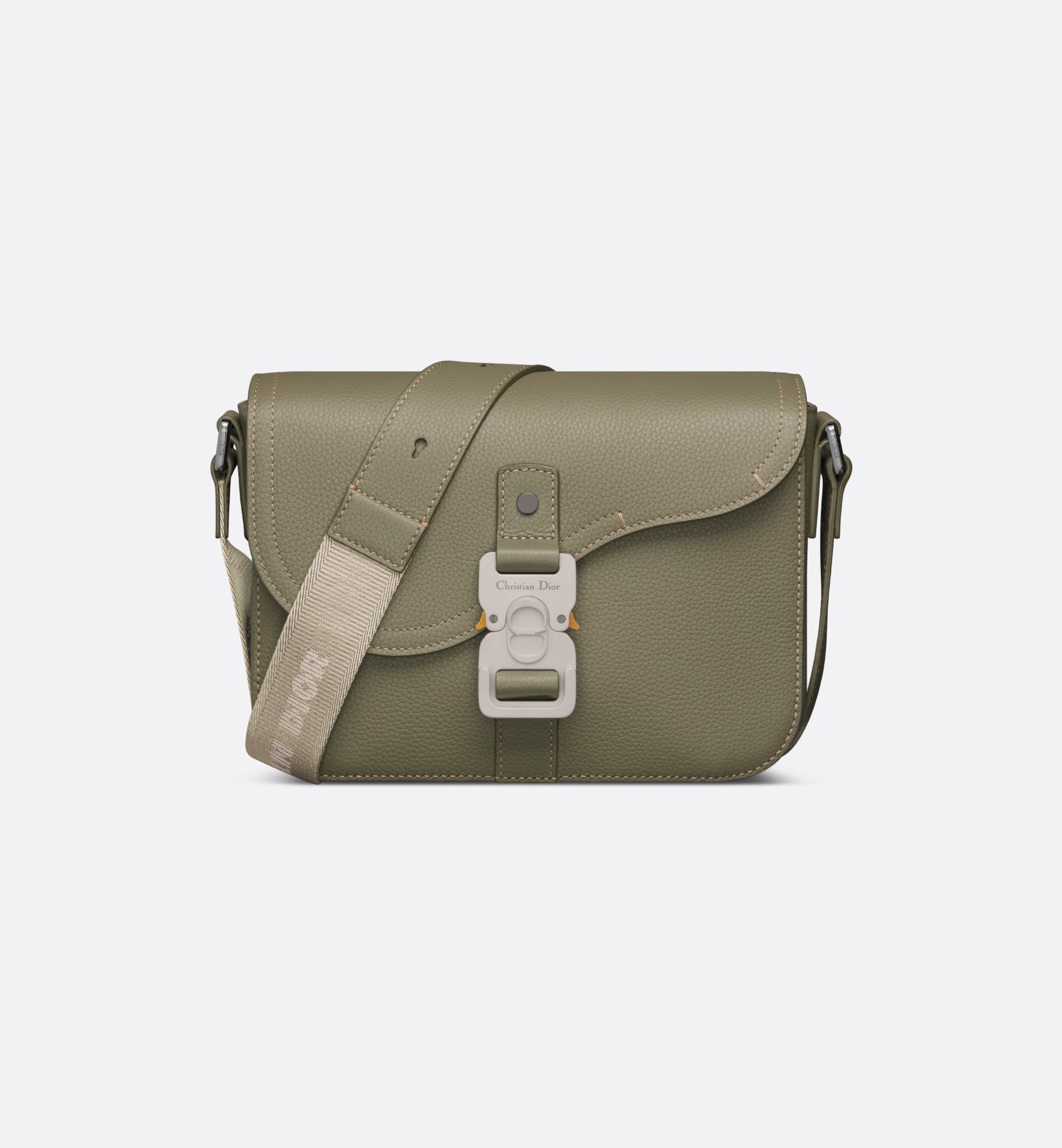 Dior Gallop Messenger Bag Green Grained Calfskin with Adjustable Strap 2 i1714047842 8237 0