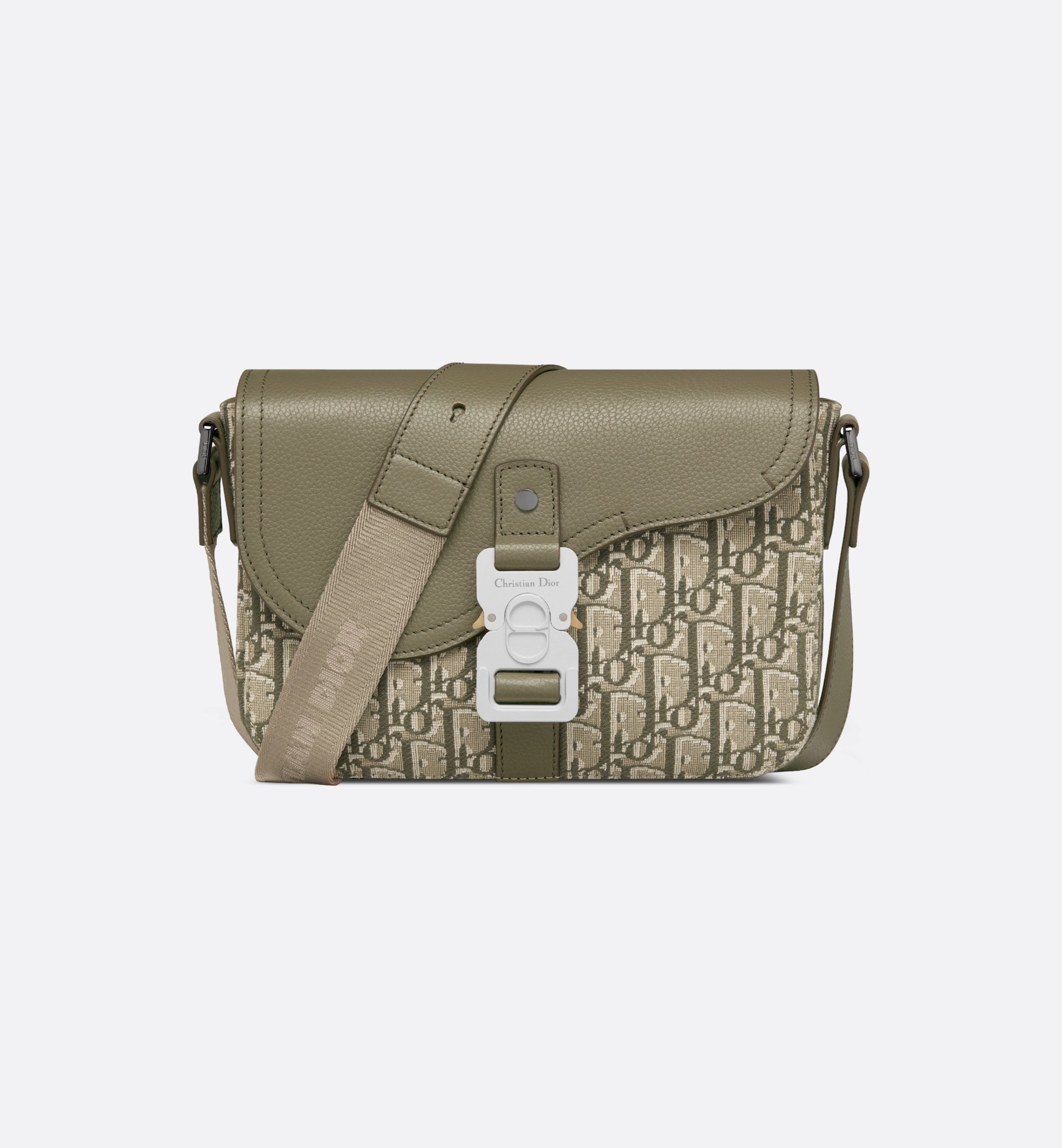 Dior Gallop Messenger Bag Green Oblique Jacquard Canvas, Adjustable Strap 3 i1714047858 1193 0
